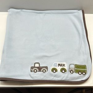 Gymboree Milk Truck blanket Tag year 2010